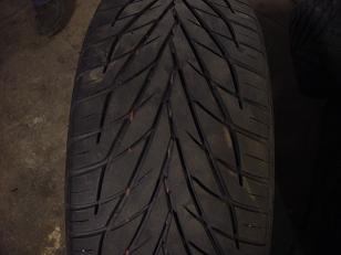 about 90-95% tread left