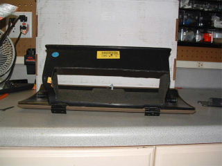 Glovebox Cutout Rear View