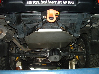 Genuine Fuel Tank Skid Plate and Rear Diff Cover