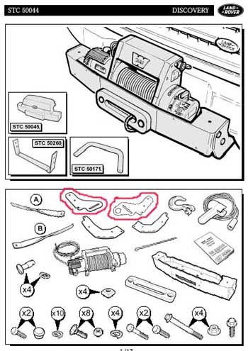 Winch Kit Parts