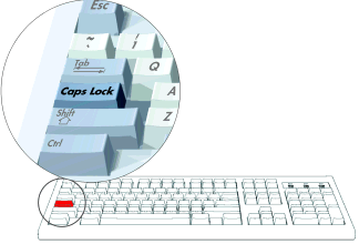 Caps-Lock. Know it. Use it. Love it.