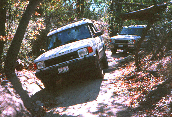 Los Coyotes trail with Land Rover club San Diego