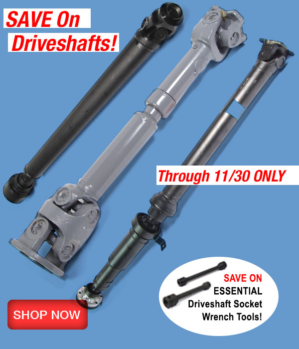 SAVE on Drive Shafts for ROVERS at Atlantic British